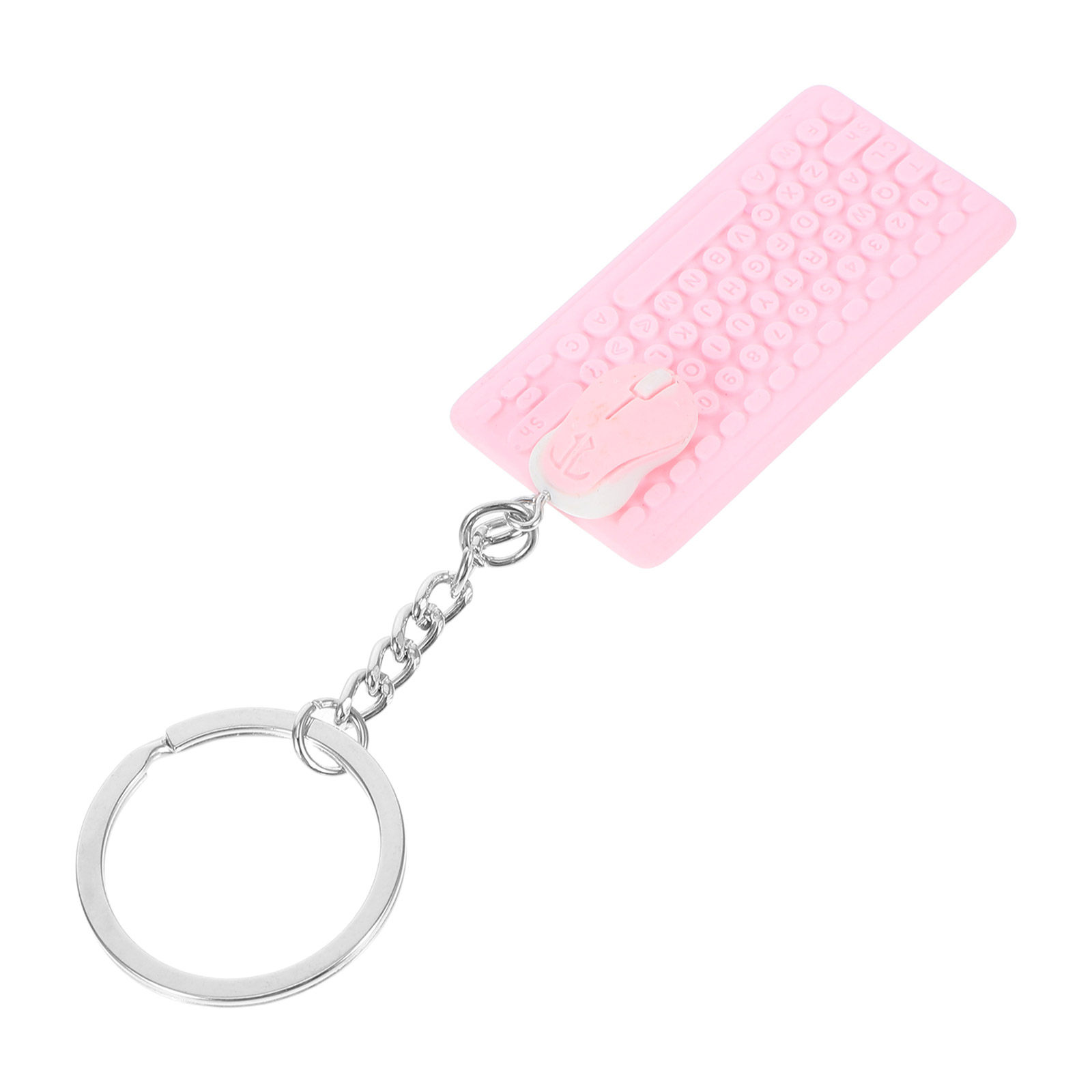 Tech Girl Accessories - Mini Chaveiro de Teclado e Mouse,