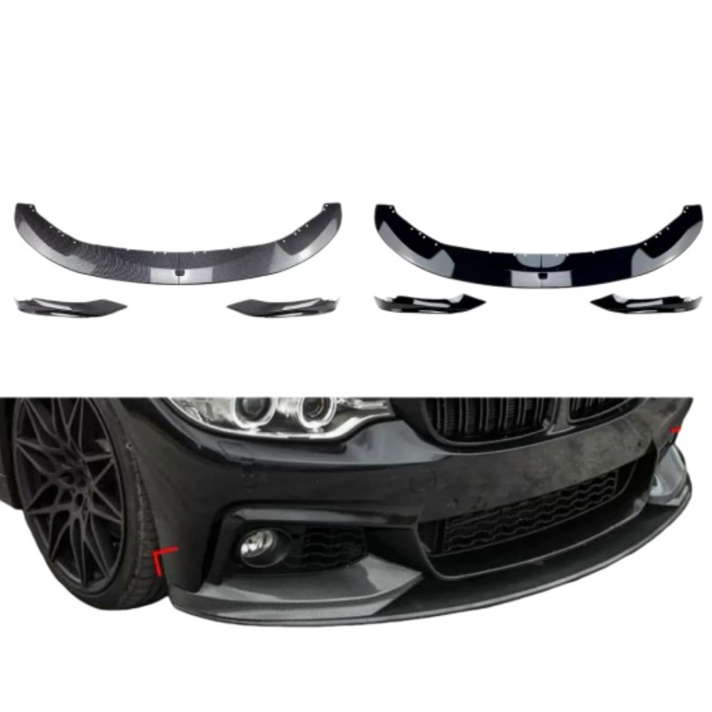 M Tech Auto Accessories - Kit de lábio e canards dianteiro
