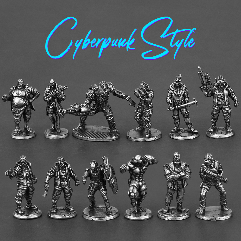 Tech Accessories To Gift - Tecnologia futurista estilo cyberpunk metal soldado