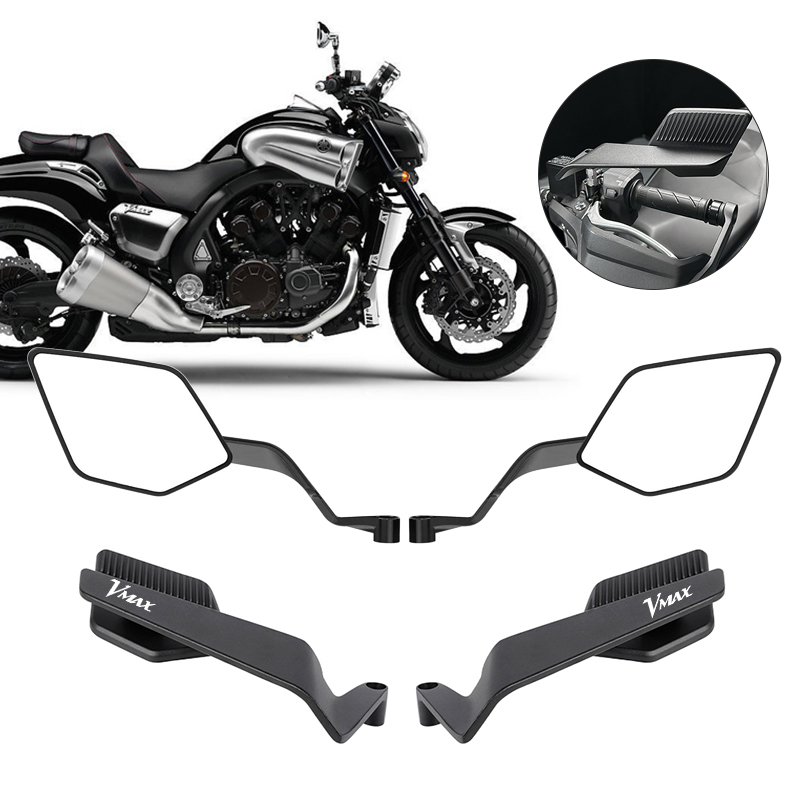 Nmax Tech Max Accessories - Espelho retrovisor para motocicletas, resistente a