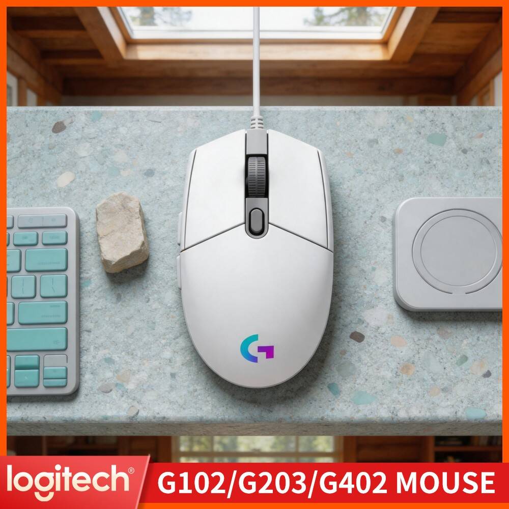 Logitech Mouse G203 - Mouse Gamer com Fio Logitech G203