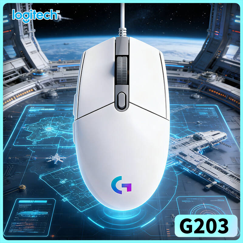 Logitech Mouse G203 - Mouse com Fio Logitech G203 para