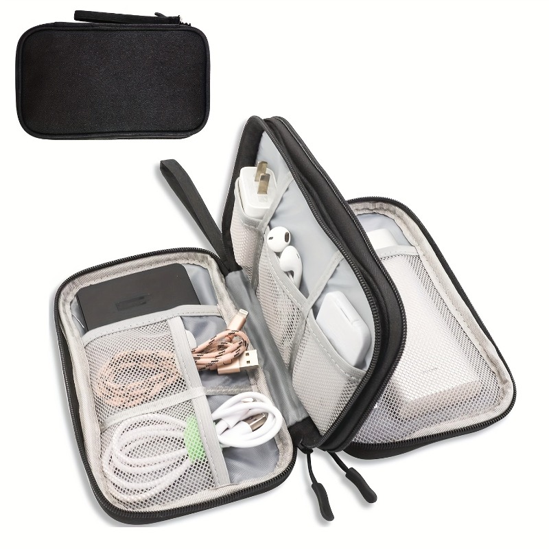Travel Cable Organizer - Bolsa Organizadora de Viagem, Estojo de