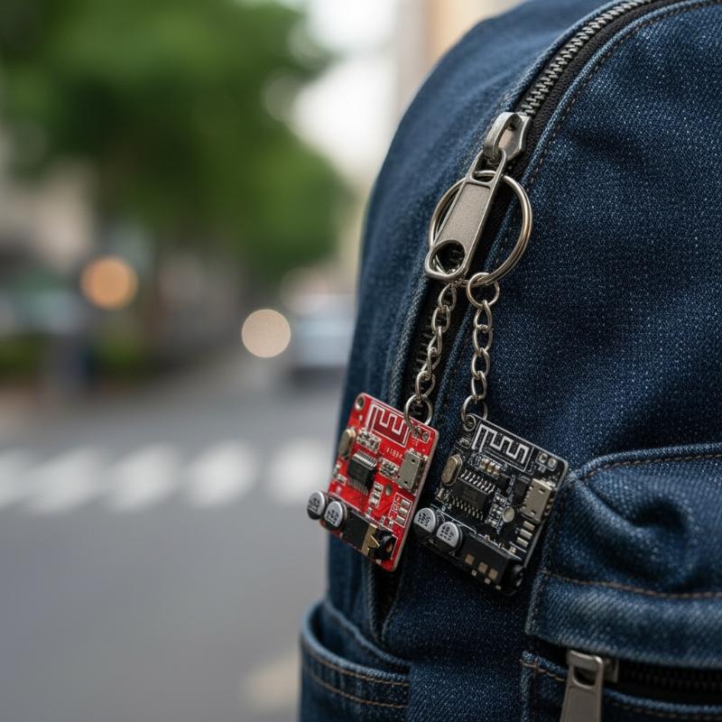 Tech Accessories Backpack - Chaveiro de Placa de Circuito Minimalista