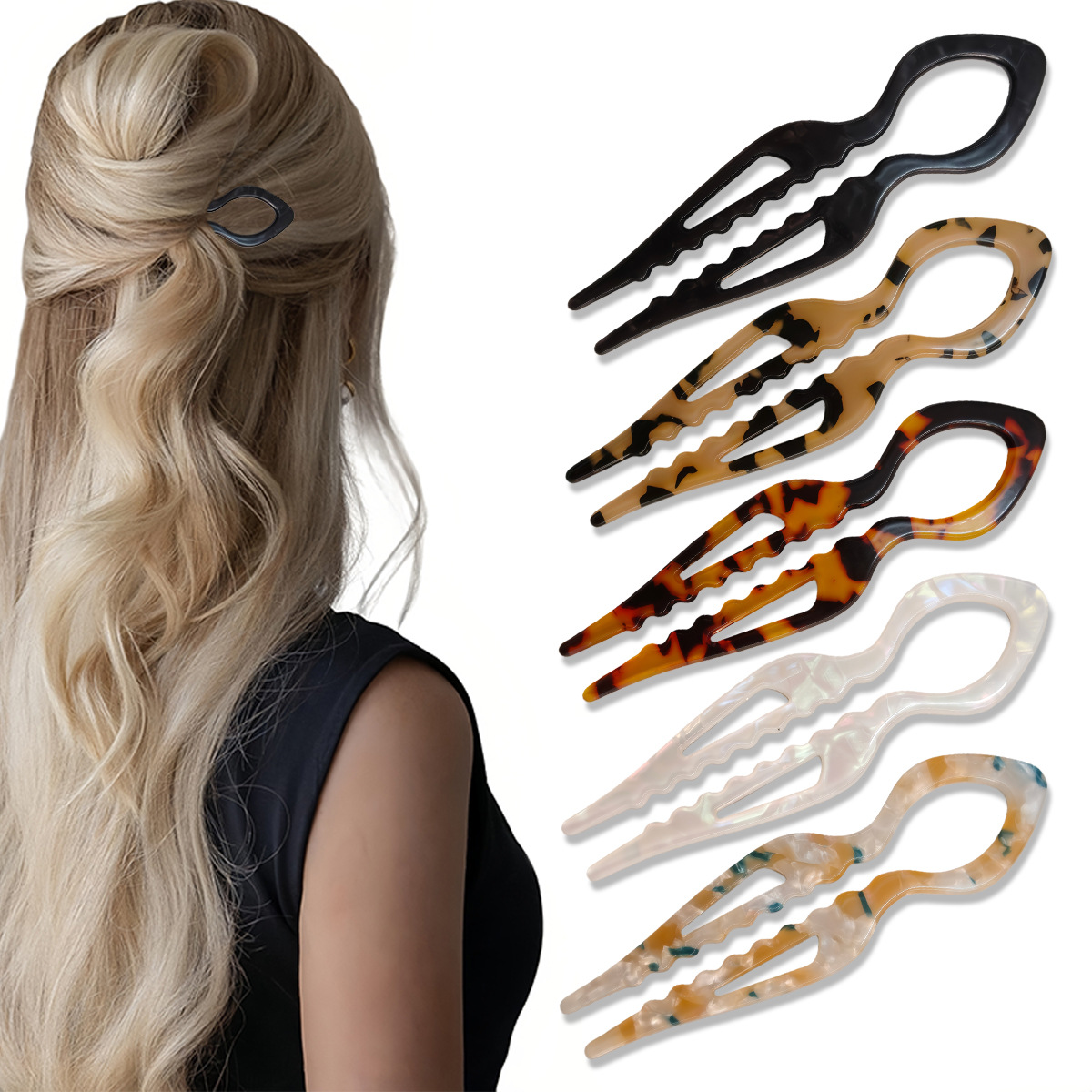 Bastões de cabelo em forma de  - Tech Accessories For Women avaliação e preço