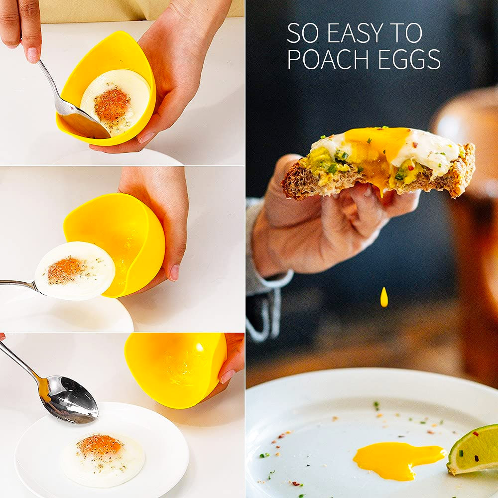 Silicone Egg Poacher e Caldeir - Tech Accessories And Gadgets avaliação e preço