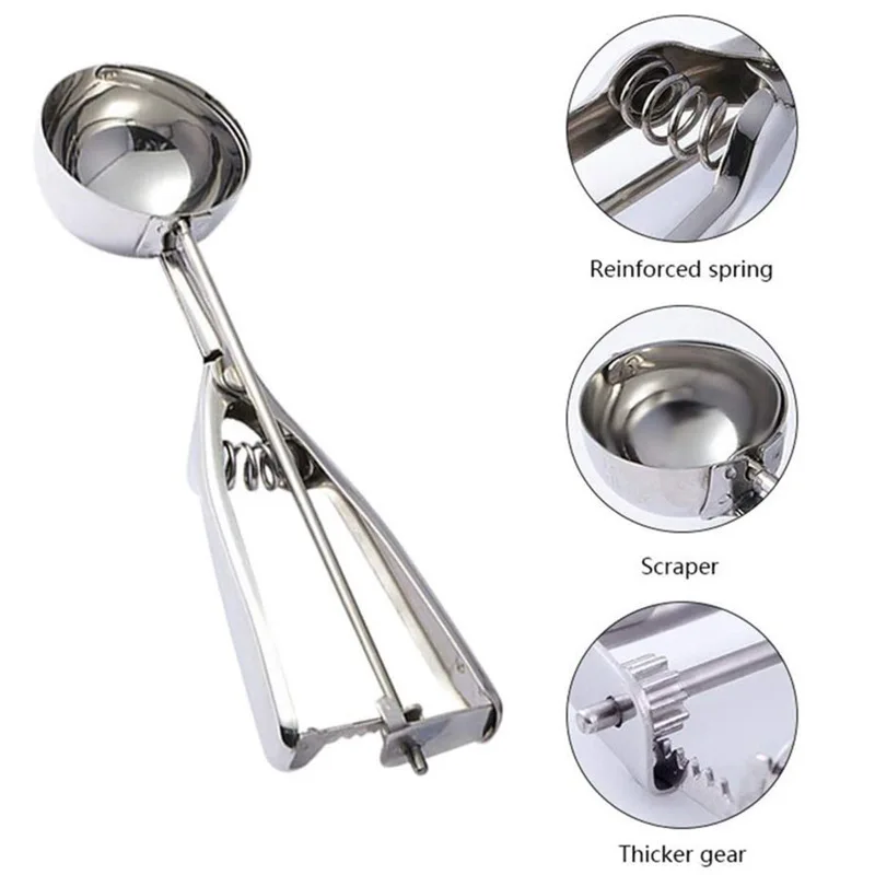 Colher de Sorvete de Aço Inoxi - Tech Accessories And Gadgets avaliação e preço