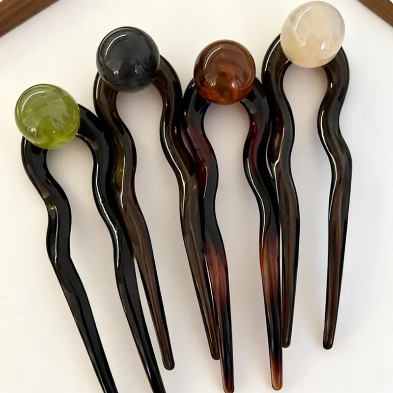 Grampo de Cabelo em Acrílico c - Tech Accessories For Women avaliação e preço