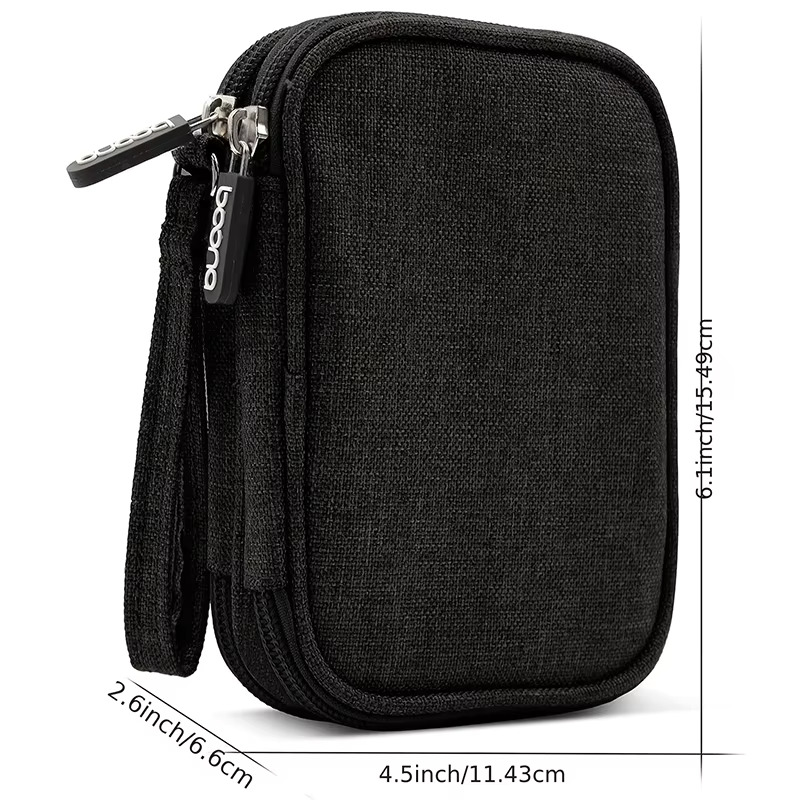 1PCS Bolsa Organizadora de Via - Travel Cable Organizer avaliação e preço
