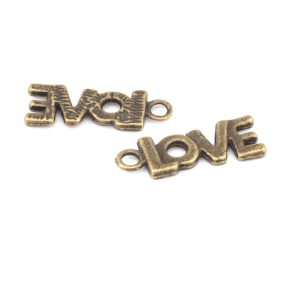 Pingentes de Letras e Corações - Vintage Tech Accessories avaliação e preço