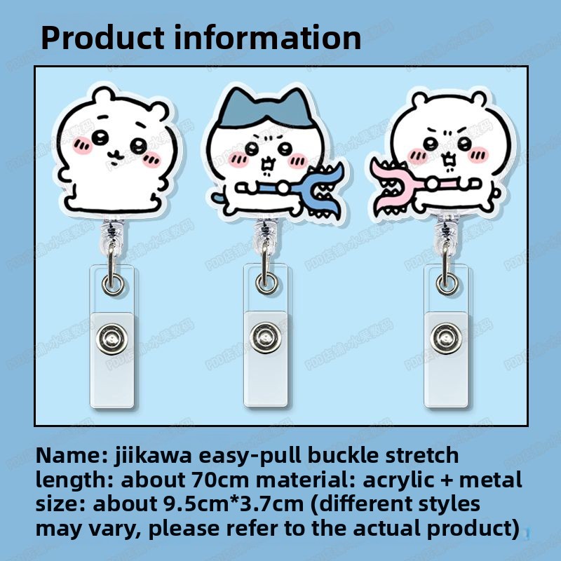 jiyi Porta-crachá Retrátil Kaw - Kawaii Tech Accessories avaliação e preço