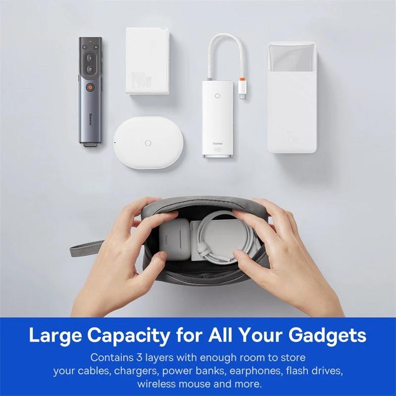 Bolsa portátil à prova d'água  - Travel Cable Organizer avaliação e preço